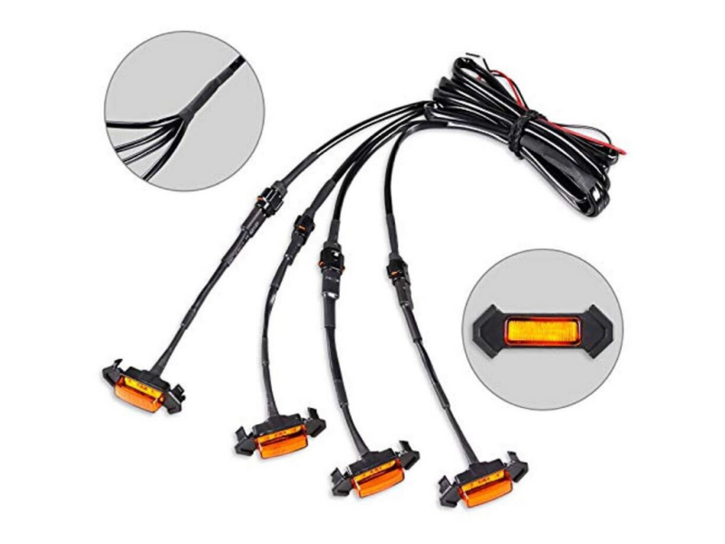 Toyota Tacoma Grille Light Bar Kit - Cali Raised LED - Raptor Led Light Kit - `16-`23